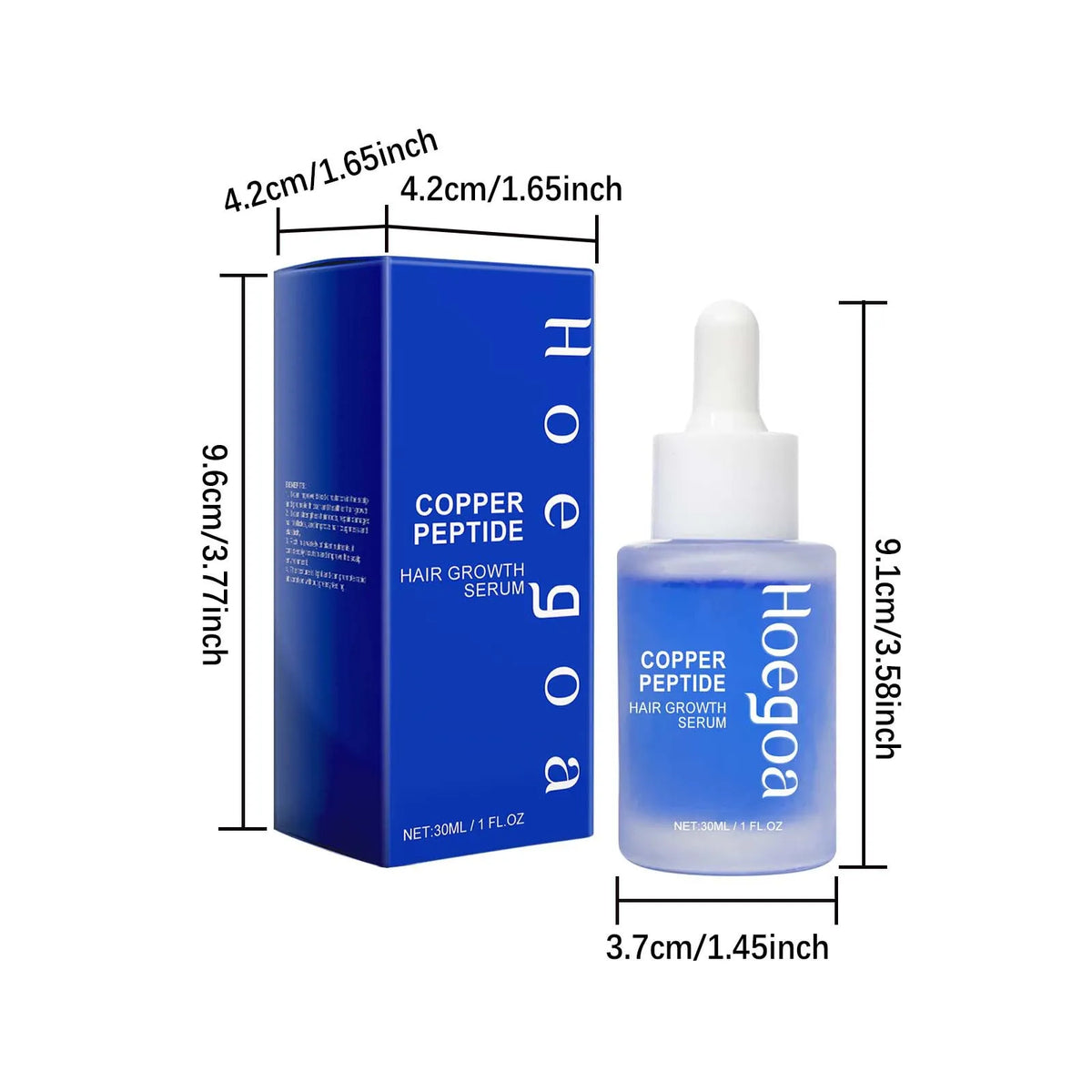 Copper Peptide Hair Growth Serum - KZ Beauty & Wellness