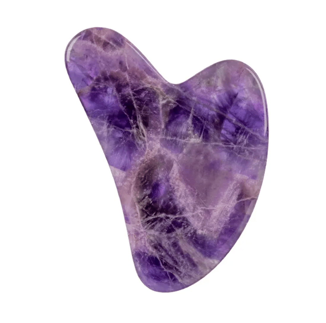 Amethyst Gua Sha Facial Sculpting Tool - KZ Beauty & Wellness
