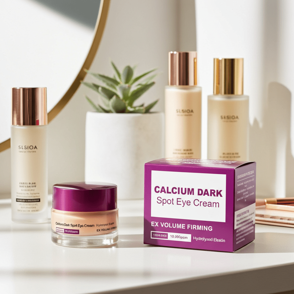 Calcium Eye Cream for Dark Circles and Fine Lines - KZ Beauty & Wellness