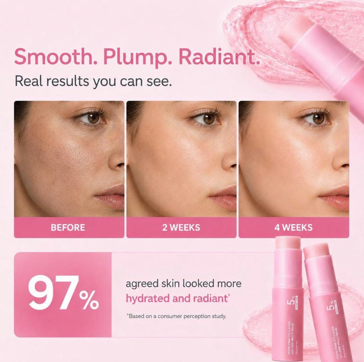 PDRN and 5% Volufiline Multi Balm Stick - KZ Beauty & Wellness
