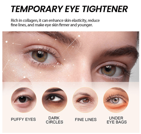 Instant Eye Firming Cream for Dark Circles, Eye Bags, and Puffiness (3 Pack) - KZ Beauty & Wellness