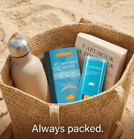 SPF 50+ Korean Sunscreen Stick for Moisturizing and Brightening - KZ Beauty & Wellness