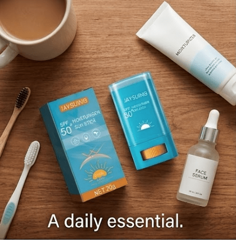 SPF 50+ Korean Sunscreen Stick for Moisturizing and Brightening - KZ Beauty & Wellness