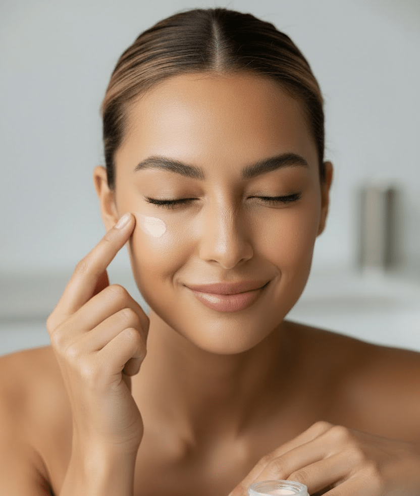 Calcium Eye Cream for Dark Circles and Fine Lines - KZ Beauty & Wellness